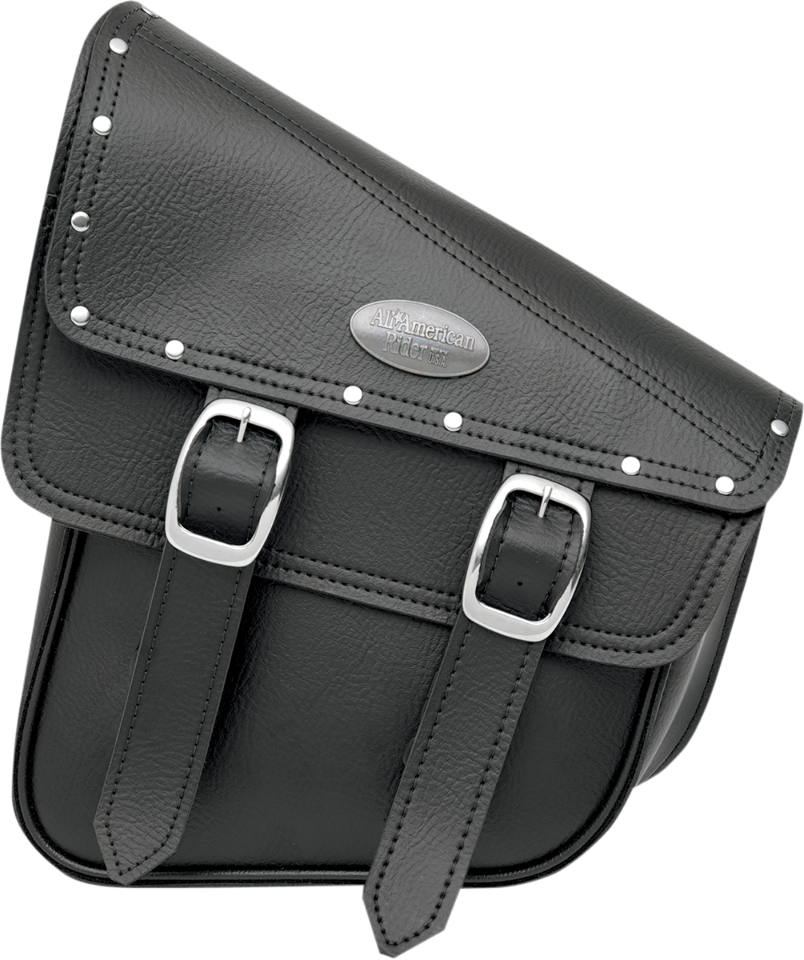 All American Rider Black Studded Swingarm Storage Bag 0016 Harley