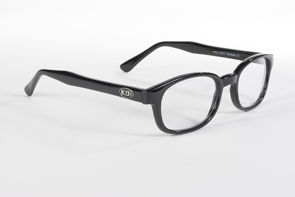 1 PAIR OF KD'S CLEAR LENS OLD SCHOOL BIKER motorcycle SUNGLASSES harley davidson JT's CYCLES