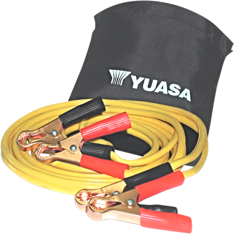 Yuasa 8"Heavy Duty Black Yellow Red Universal Motorcycle Portable