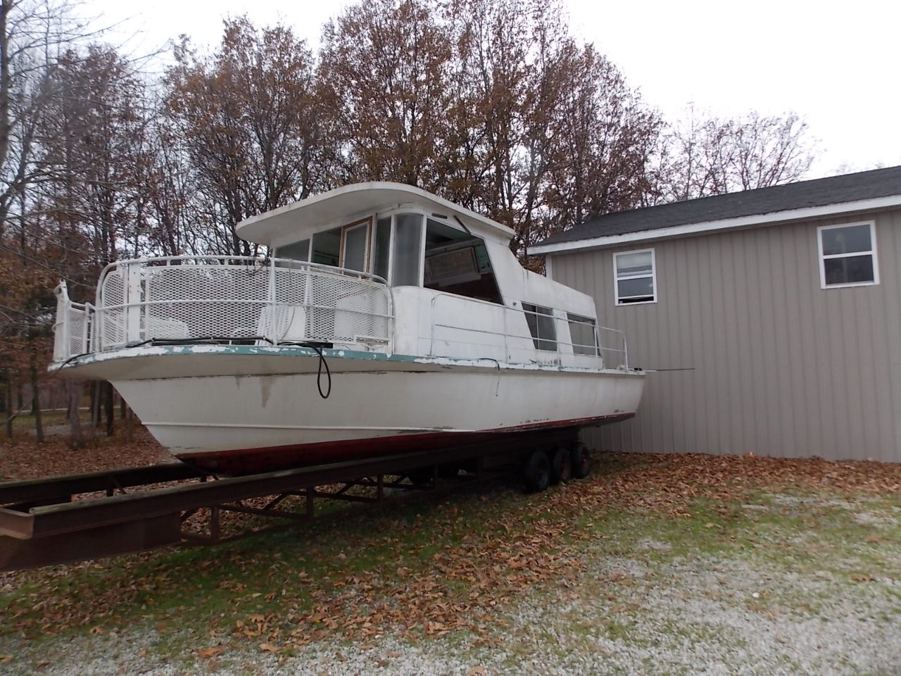 34 Aluminum Houseboat LOTS OF POTENTIAL 1967 eBay