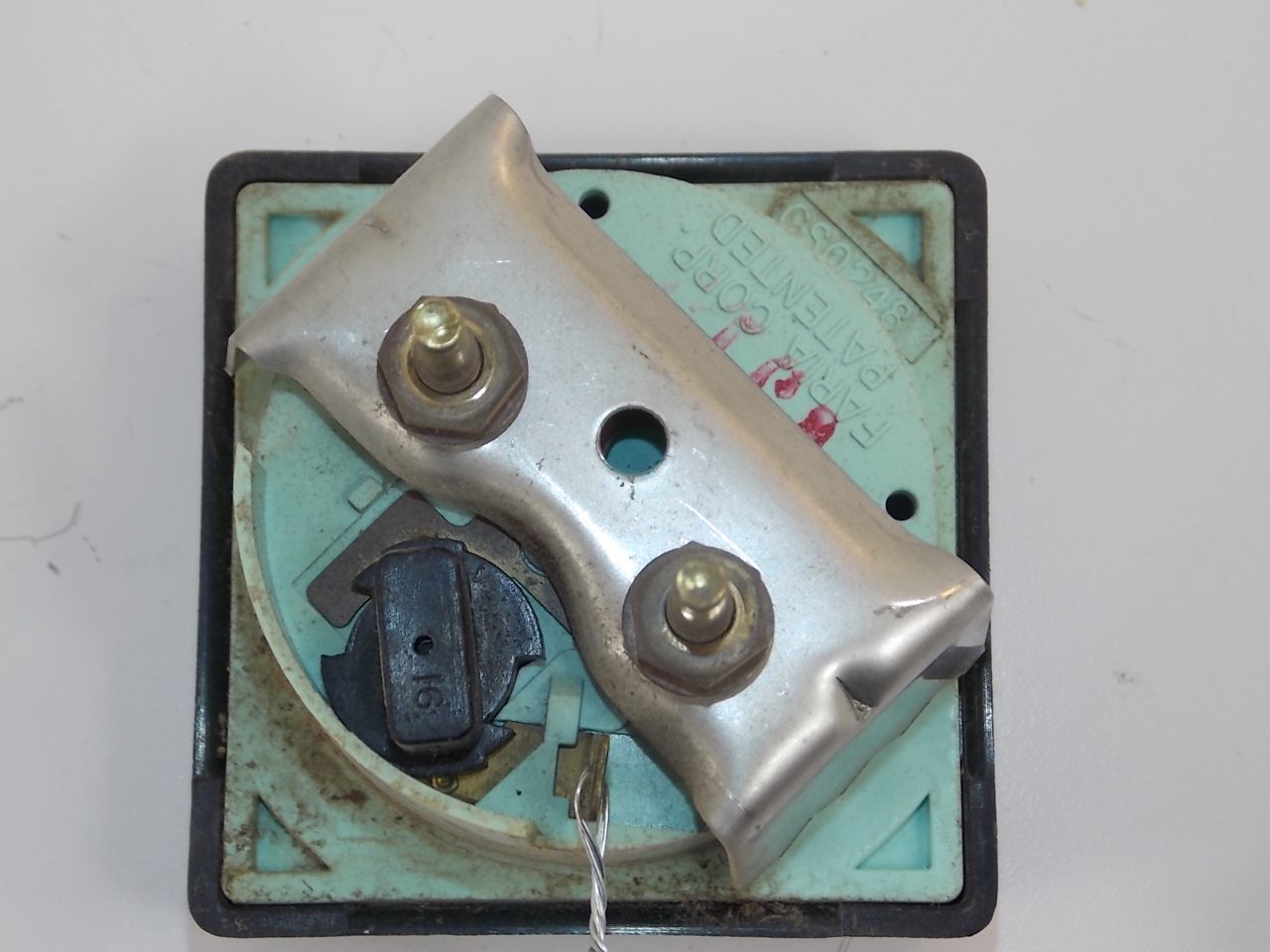 US Marine Faria Bayliner Voltage Gauge Volt Meter 23/8" Square eBay