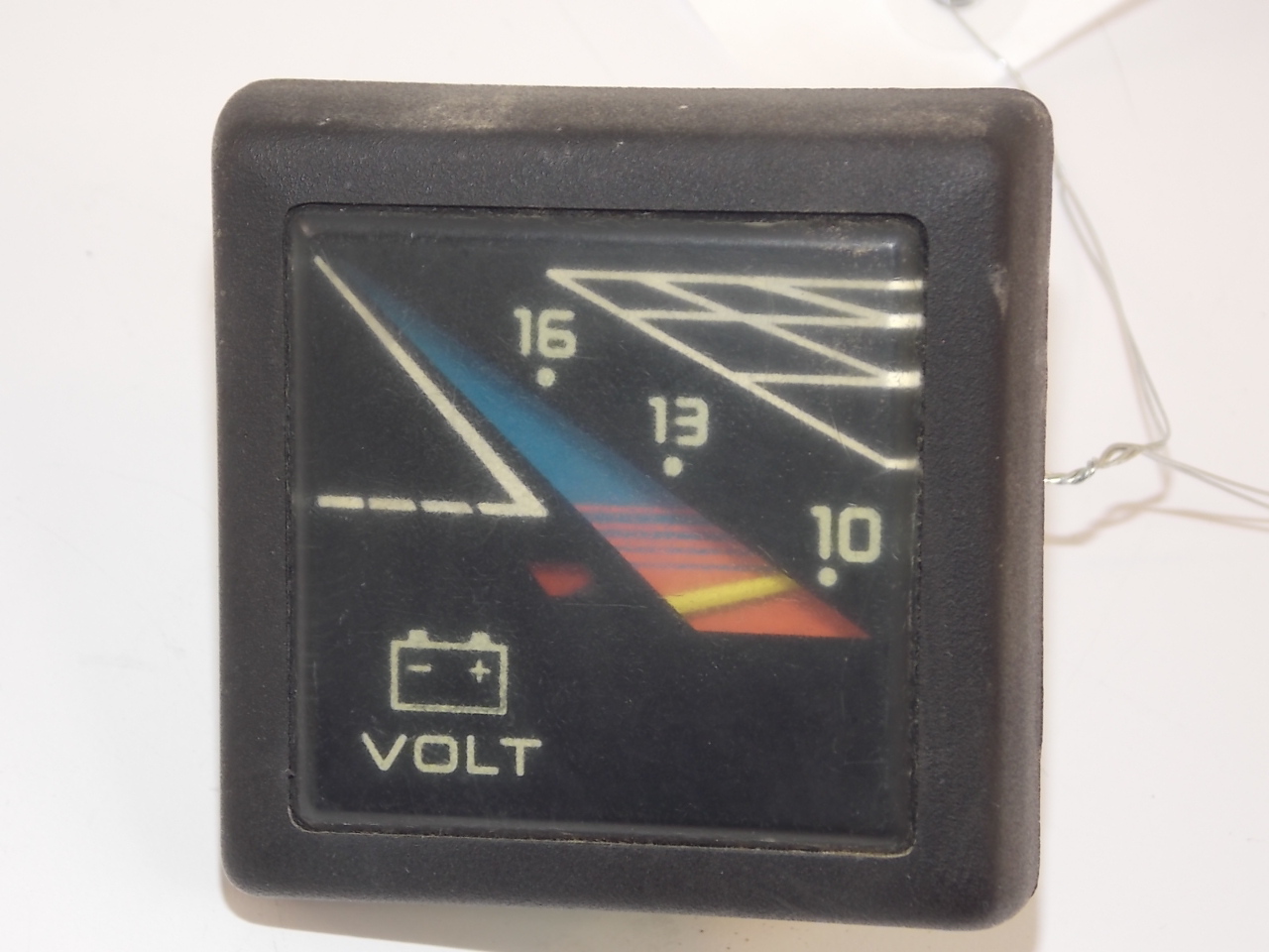 US Marine Faria Bayliner Voltage Gauge Volt Meter 23/8" Square
