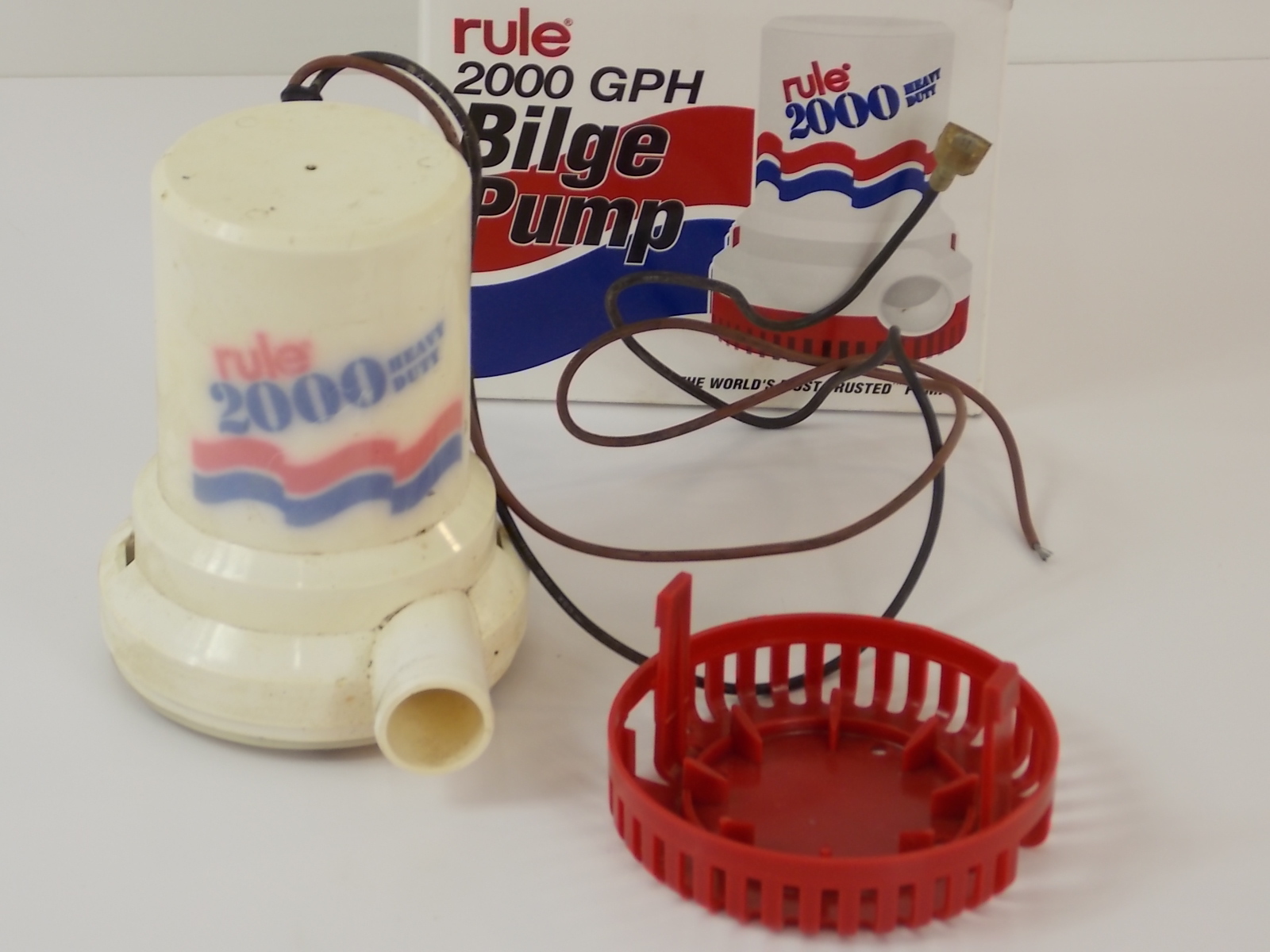 Rule 2000 GPH Bilge Pump Model 10 22594 BXP