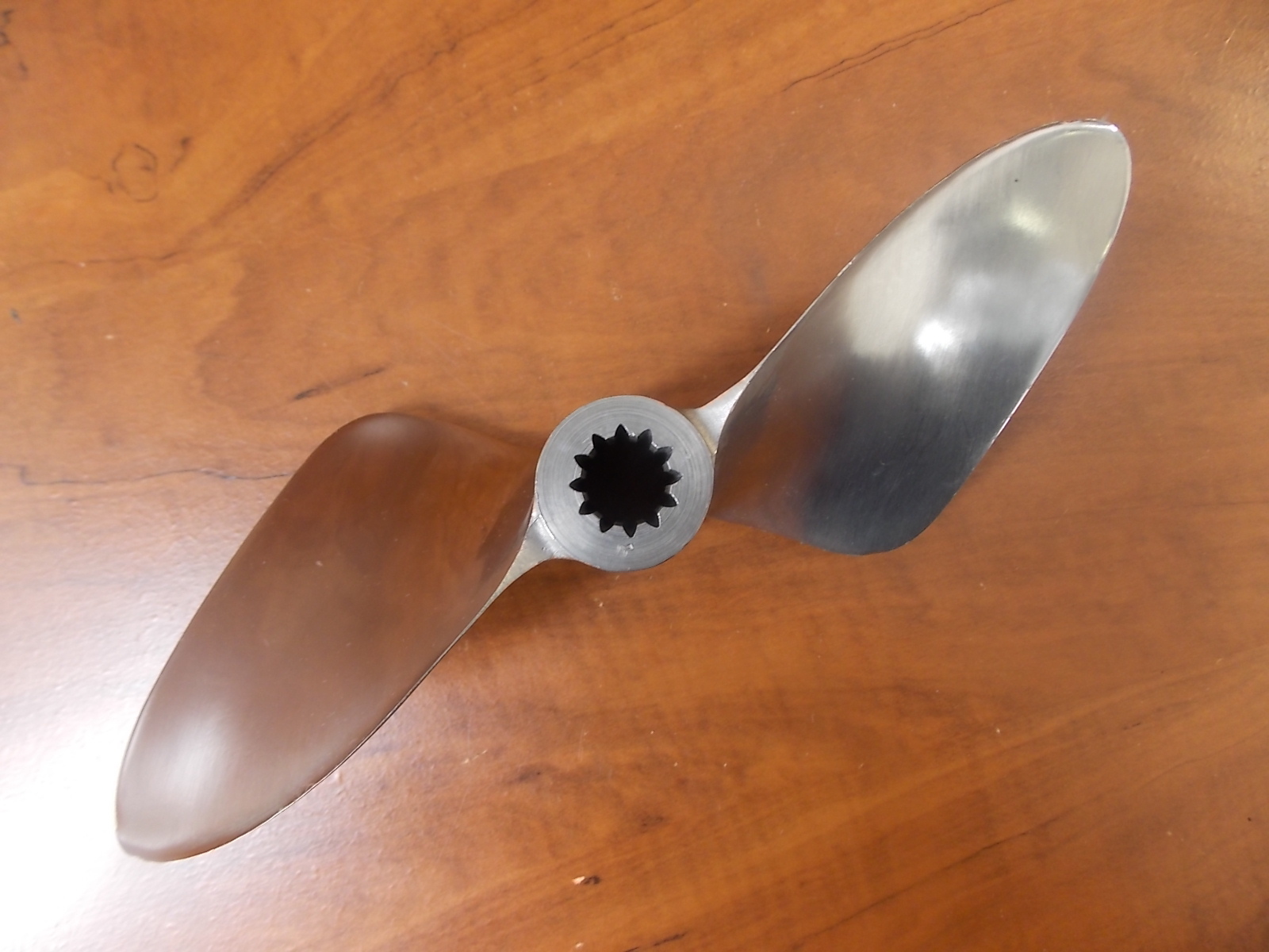 Vintage Stainless Steel Mercury Racing Propeller 91/2 X 19 eBay