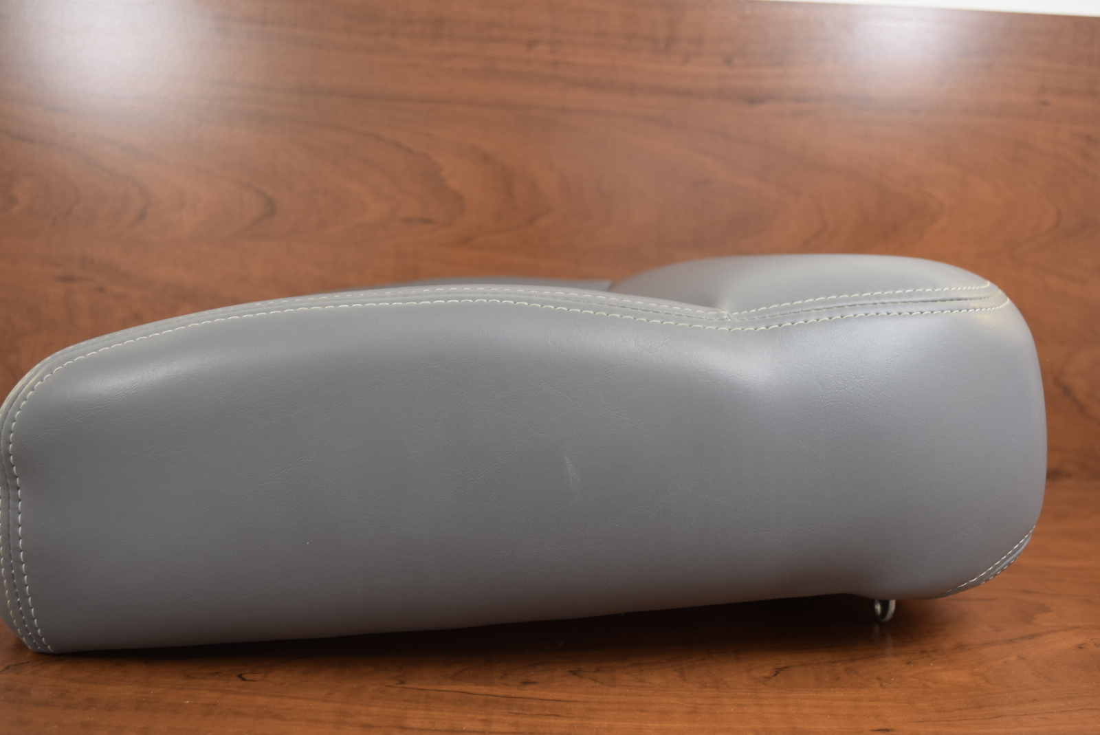 New Gambler Center Bass Boat Seat. Grey with red. eBay