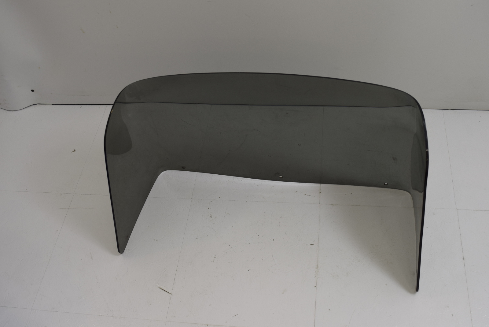 Tinted Plexiglass Boat Windshield approx. 23 1/2" W X 14"H X 42 1/2