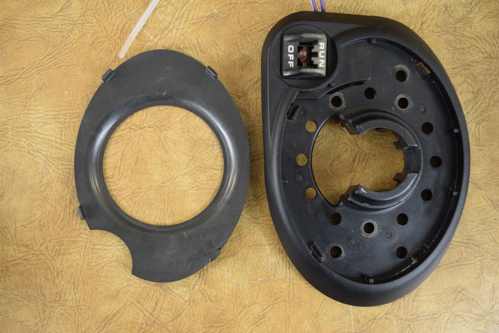 Mercury Concealed Side Mount Remote Control Box wth Trim Switch and