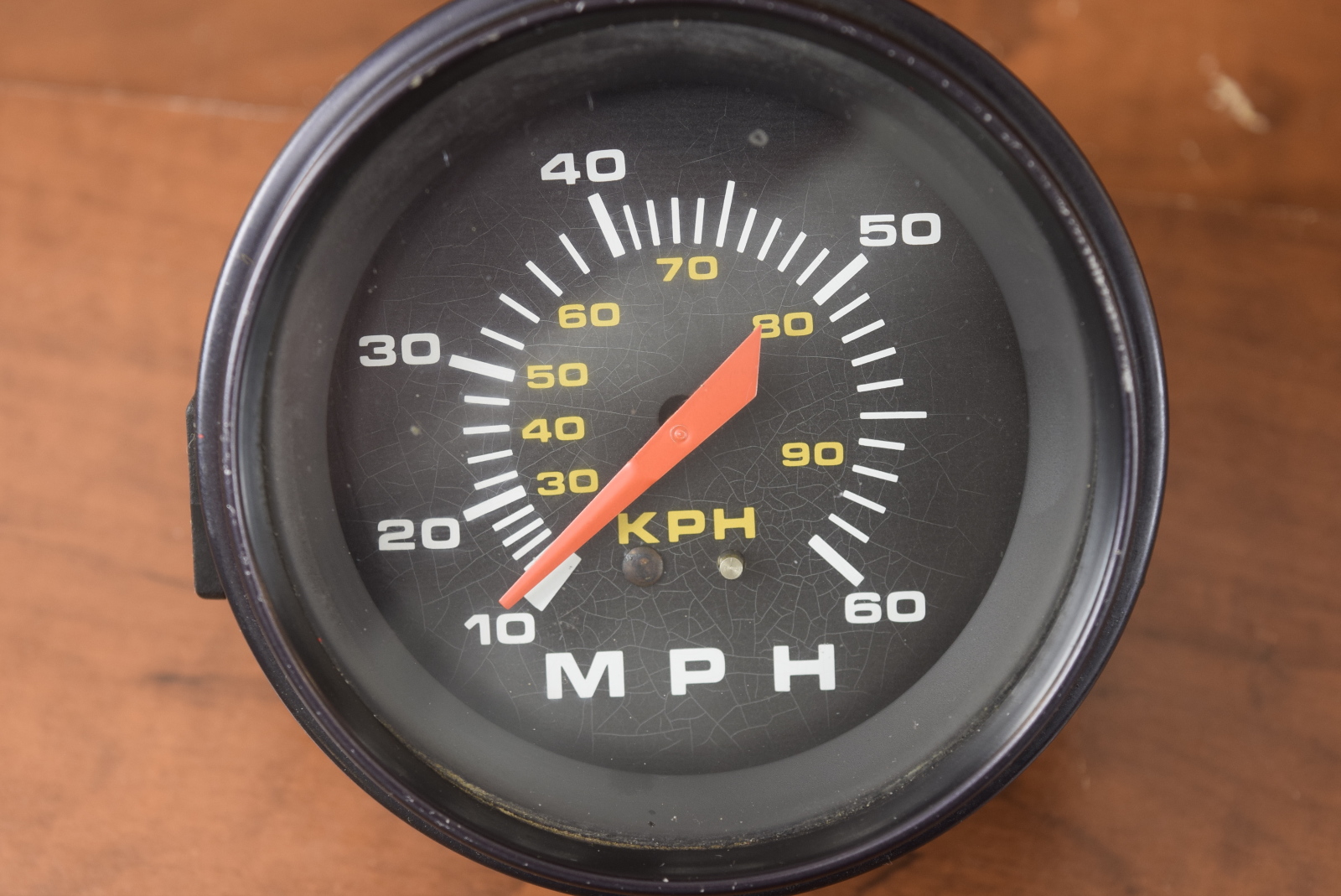Quicksilver Mercury Speedometer 37/8" Width 2" Depth Southcentral