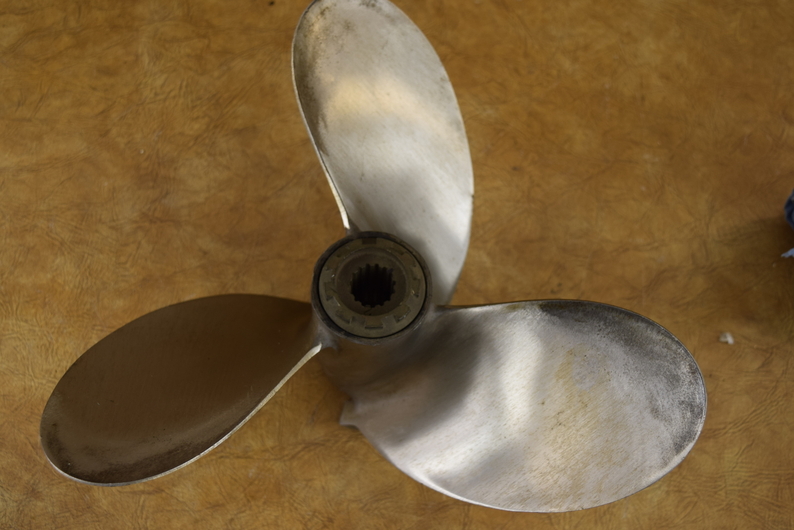 Quicksilver Mercury Stainless Steel Propeller 20 Pitch Stamped 4875768