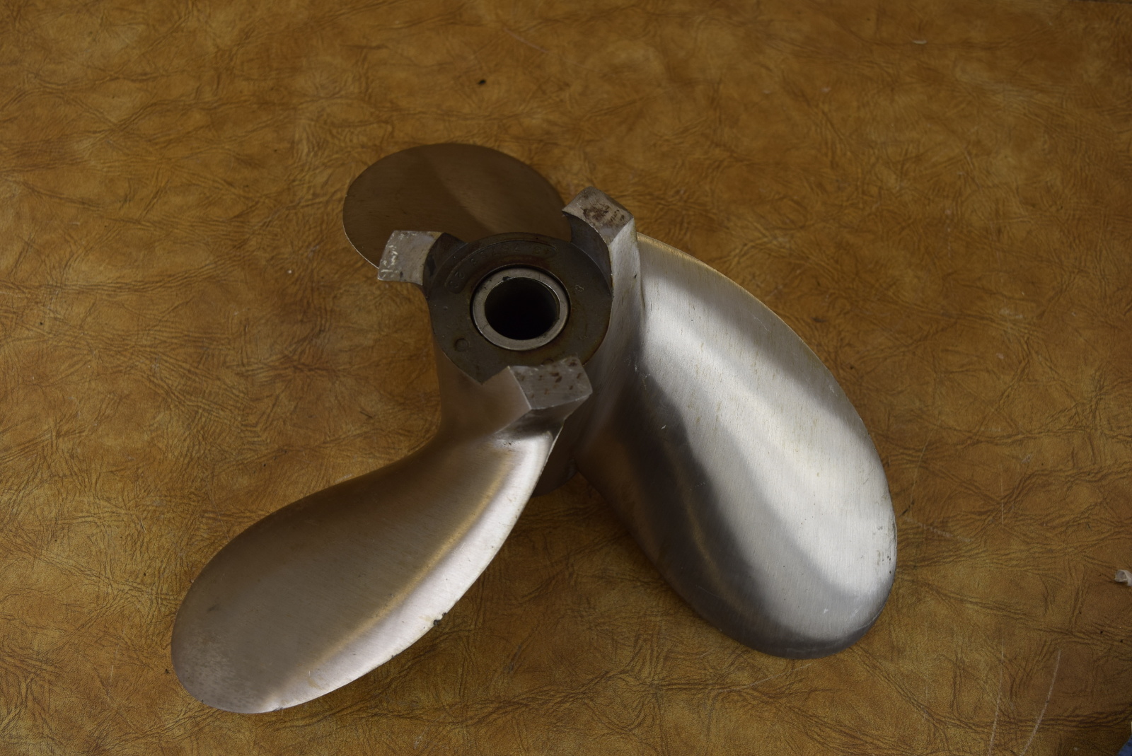 Quicksilver Mercury Stainless Steel Propeller 20 Pitch Stamped 4875768