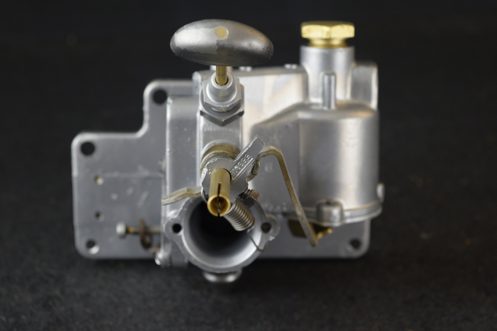 REFURBISHED! 1955 Gale Sea King Carburetor Assembly & Leaf Plate 591183