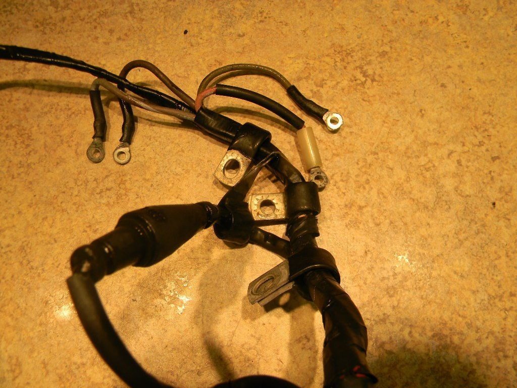 Johnson Evinrude Wiring Harness 386328 1974 1976 85 115 ... wiring harness decal starter omc 