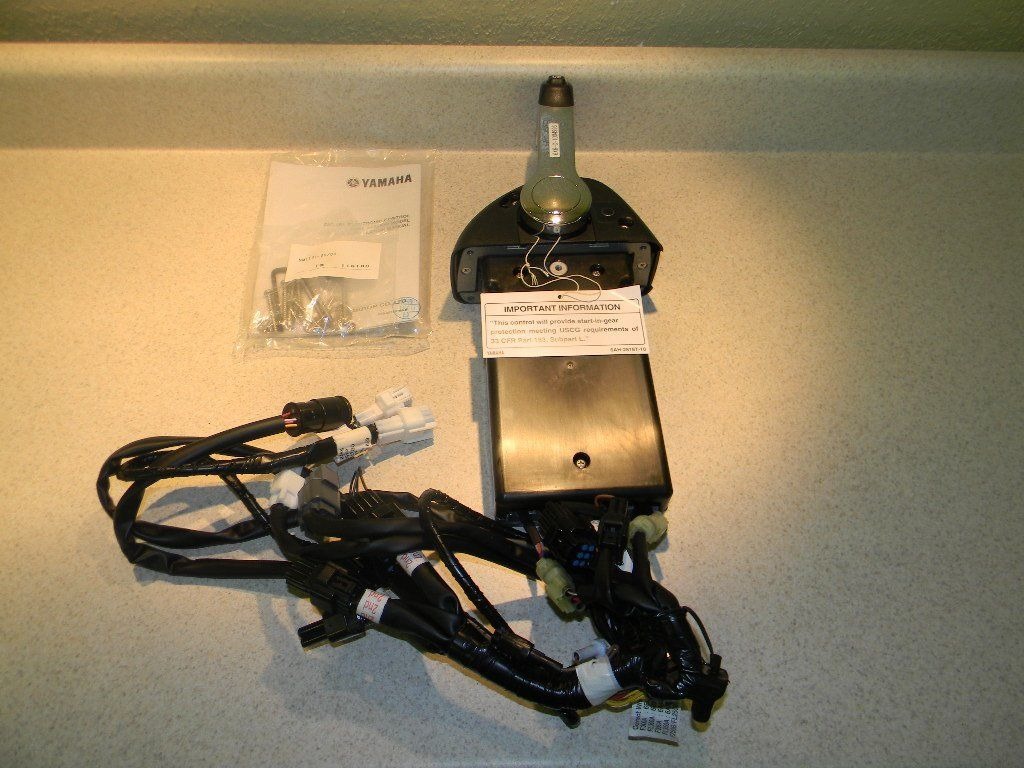 NEW Yamaha OEM Binnacle Remote Mount DEC Control Box Controls Digital
