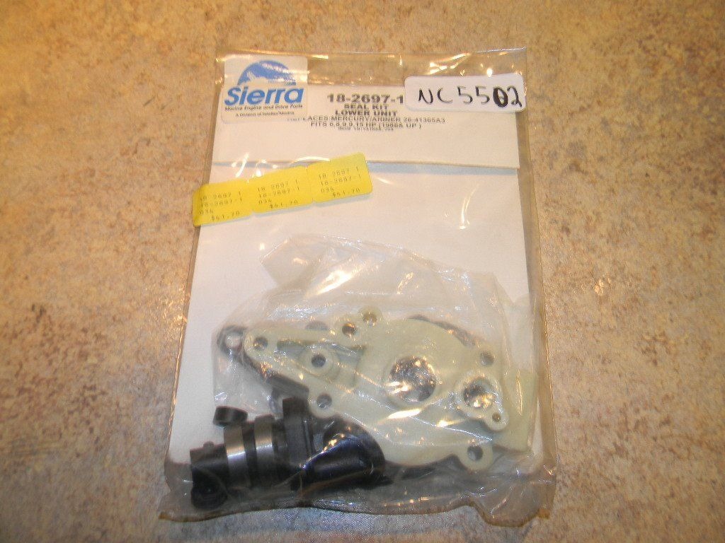 Sierra Lower Unit Seal Kit Replaces Mercury 1986 - 2001 2002 2003 2004 2005 NC5502