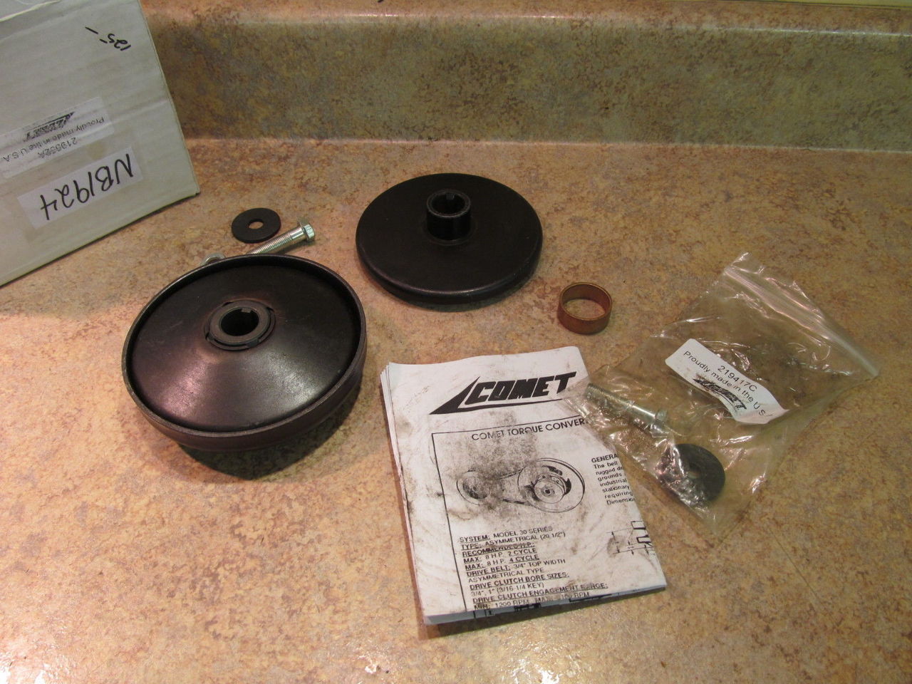 NEW Comet Clutch Torque Converter System 3/4" Diameter 219552A