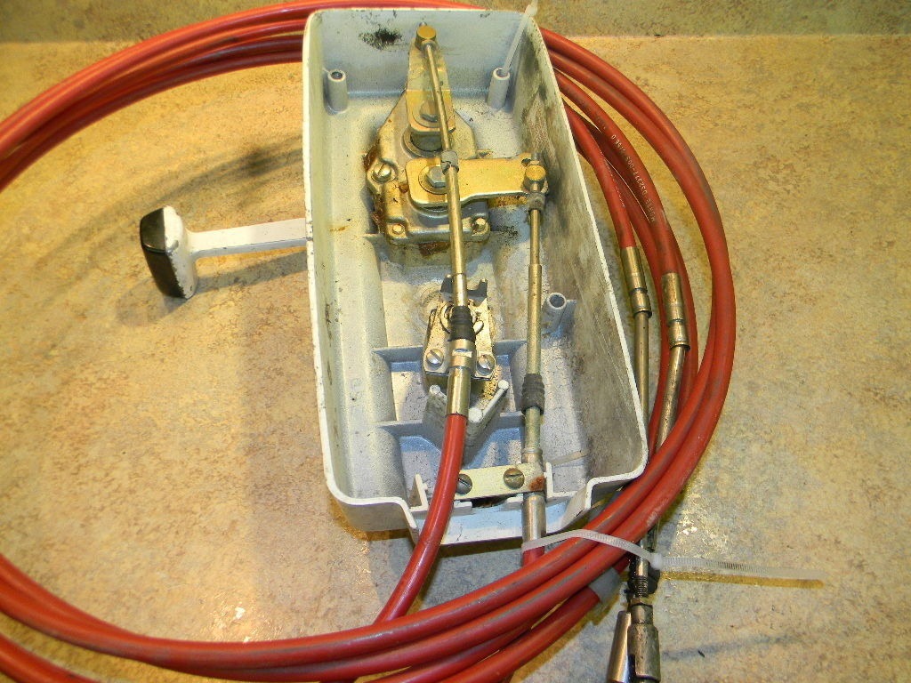 Force US Marine remote control box controls 12 FT ... us marine control box diagram 