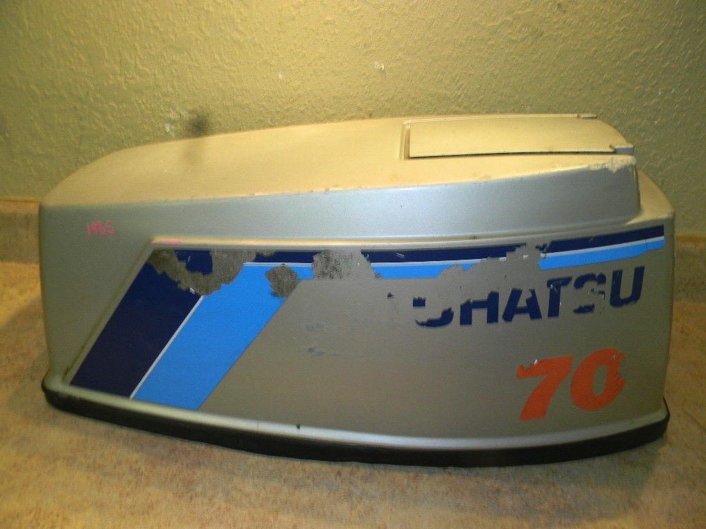 1985 Tohatsu 70 hp Hood Cowl Cowling Cover eBay
