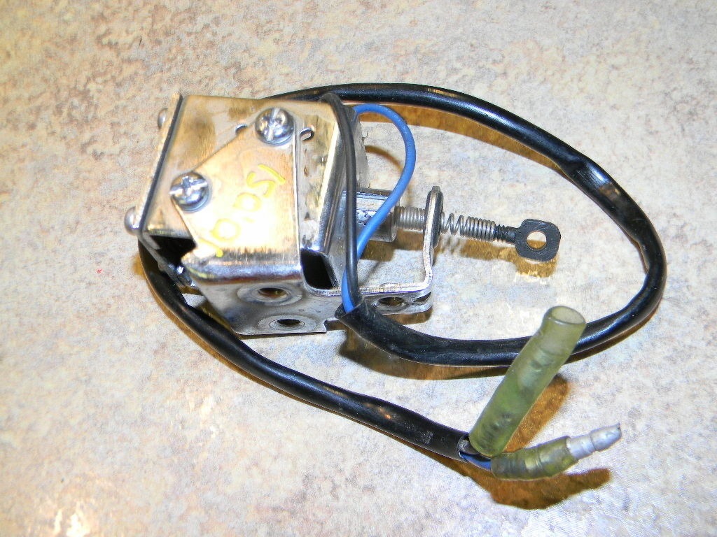 Yamaha Choke Solenoid 689861110000 19841986 & 19891990 30 HP