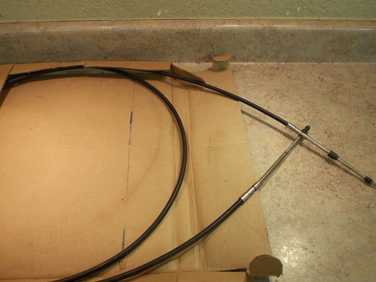 New Teleflex Control Cable 11 FT 3300 Series CC172 eBay