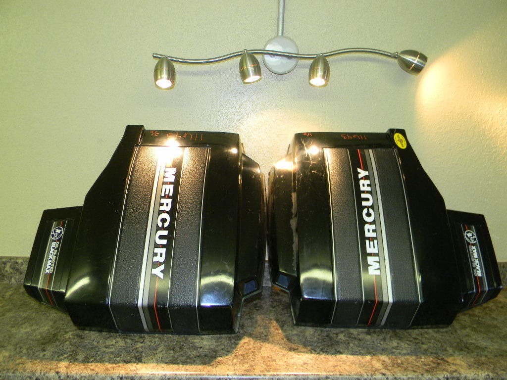 Mercury Outboard Cowling Cover Set Black Max eBay