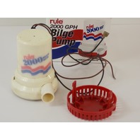 Rule 2000 GPH Bilge Pump Model 10 22594 BXP