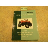 2001 Polaris Scrambler 400 2x4 Service Manual PN 9917126 NB2038