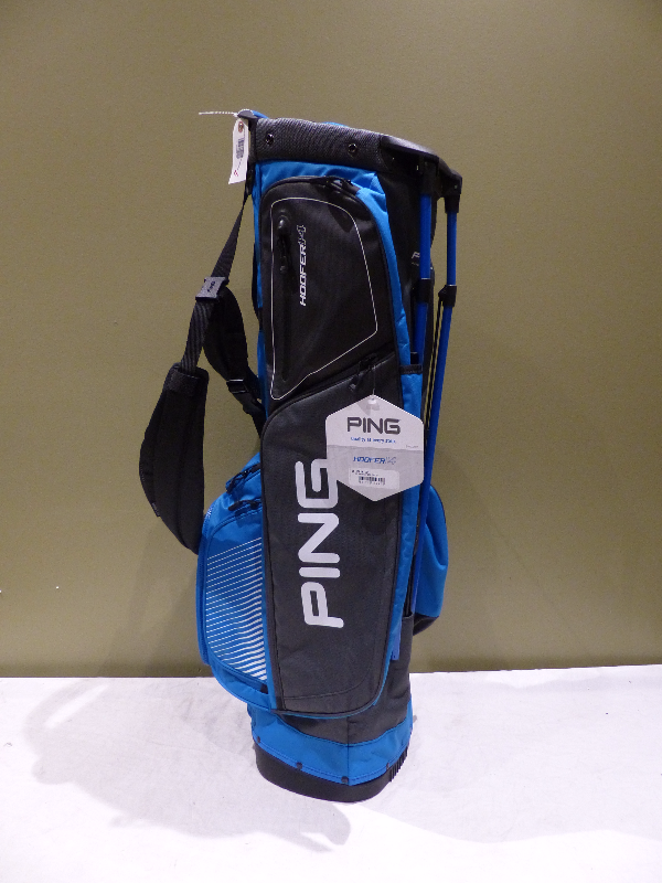 PING HOOFER 14 BLUE/GREY GOLF STAND BAG GB HFR14 164 eBay