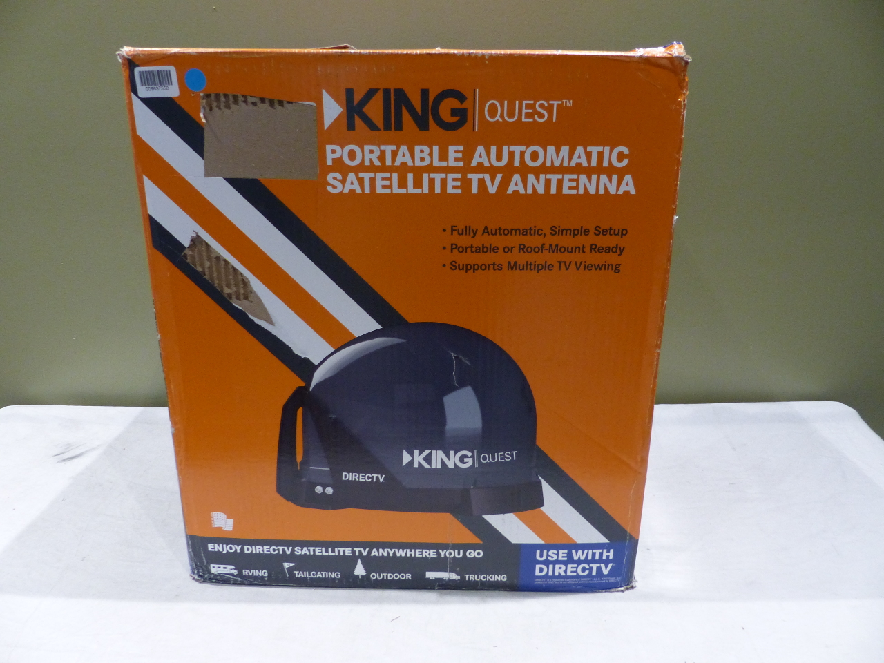 KING QUEST PORTABLE ROOF MOUNTABLE SATELLITE TV ANTENNA VQ4100 eBay