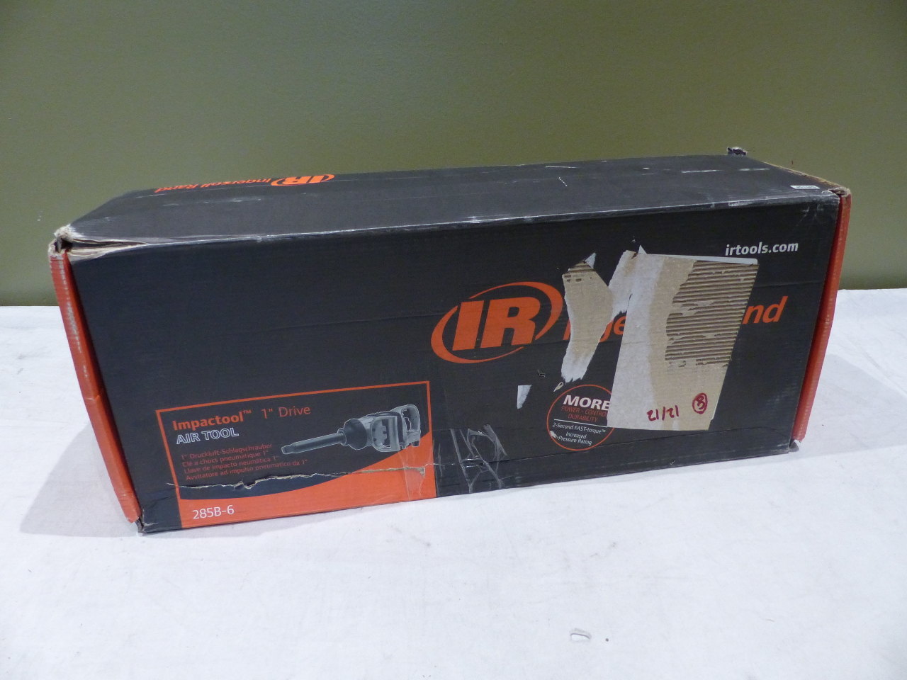 INGERSOLL RAND 285B6 1 IMPAC W/ 6 EXTENDED ANVIL AIR IMPACT WRENCH 1