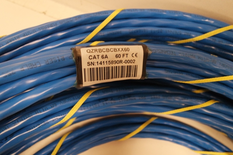 PANDUIT UTP CAT 6A CABLE QZRBCBCBXX60 eBay
