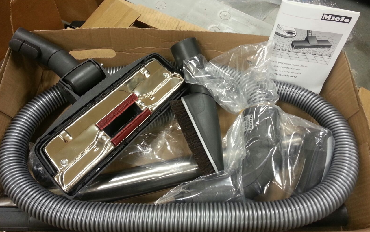 MIELE SGFE0 COMPLETE C3 POWERLINE HOMECARE MANGO RED CANISTER VACUUM eBay