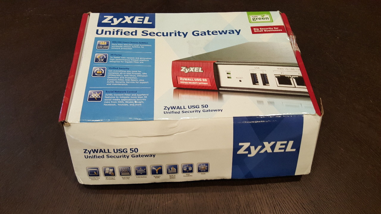 ZYXEL ZYWALL USG 50 UNIFIED SECURITY GATEWAY | MDG Sales, LLC