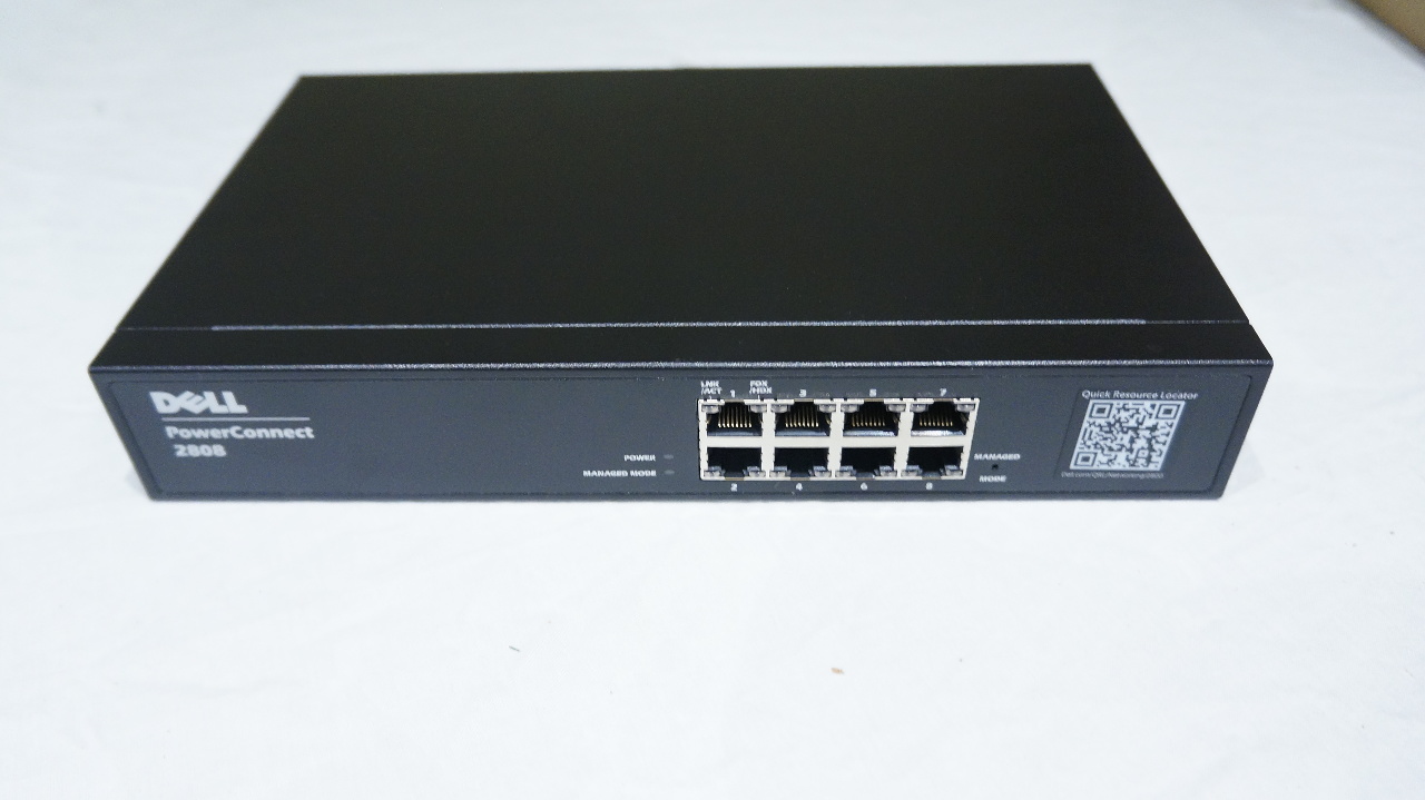 DELL POWERCONNECT 2808 8-PORT SWITCH C752K | eBay