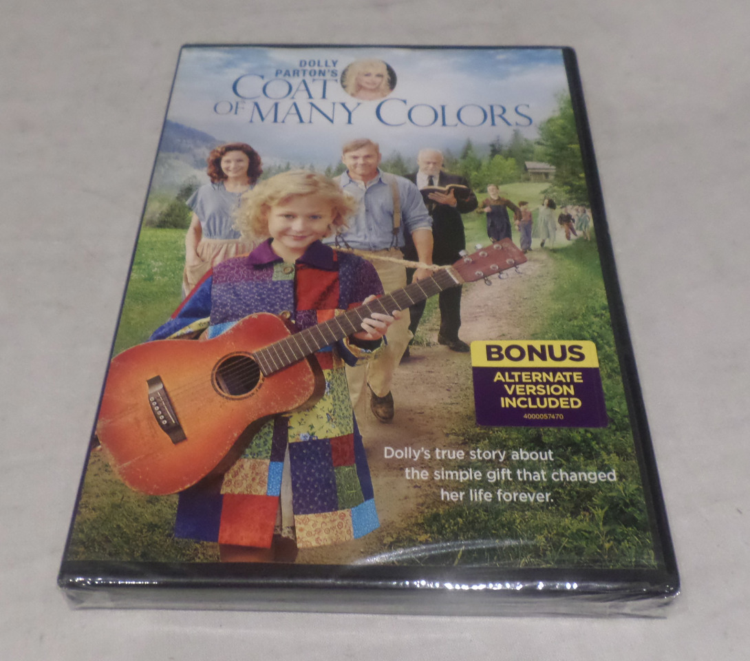 DOLLY PARTON'S COAT OF MANY COLORS DVD NEW (2016) MDG Sales, LLC
