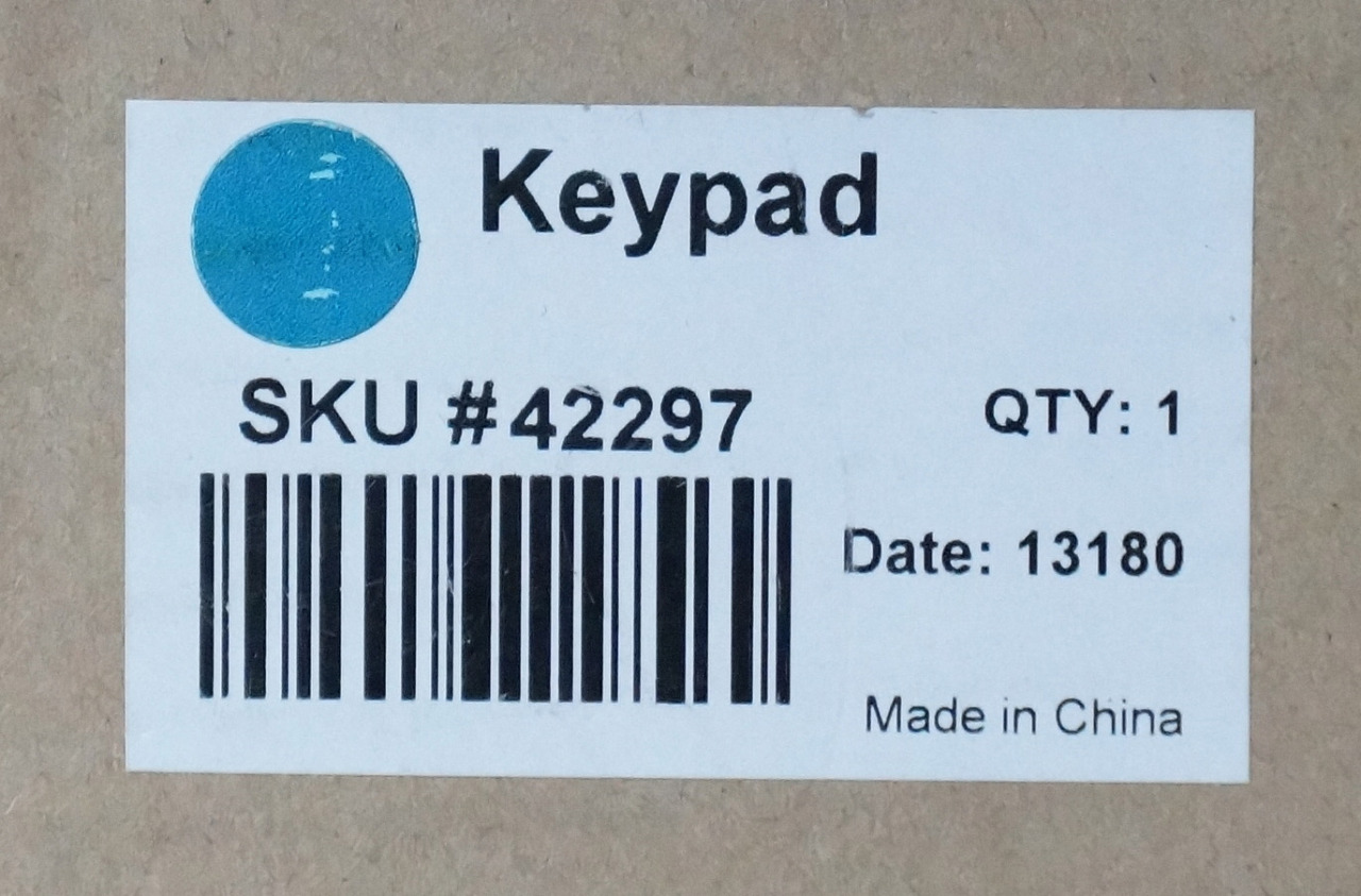 AT&T SWATTPAD2W DIGITAL LIFE KEYPAD FOR DLC100 SECURITY SYSTEM