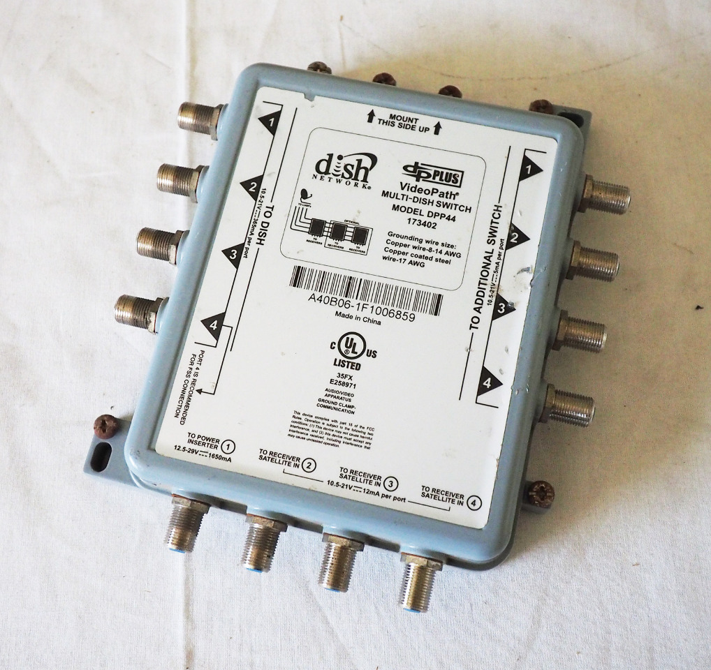 DISH DP PLUS VIDEO PATH MULTIDISH SWITCH DPP44 173402 eBay