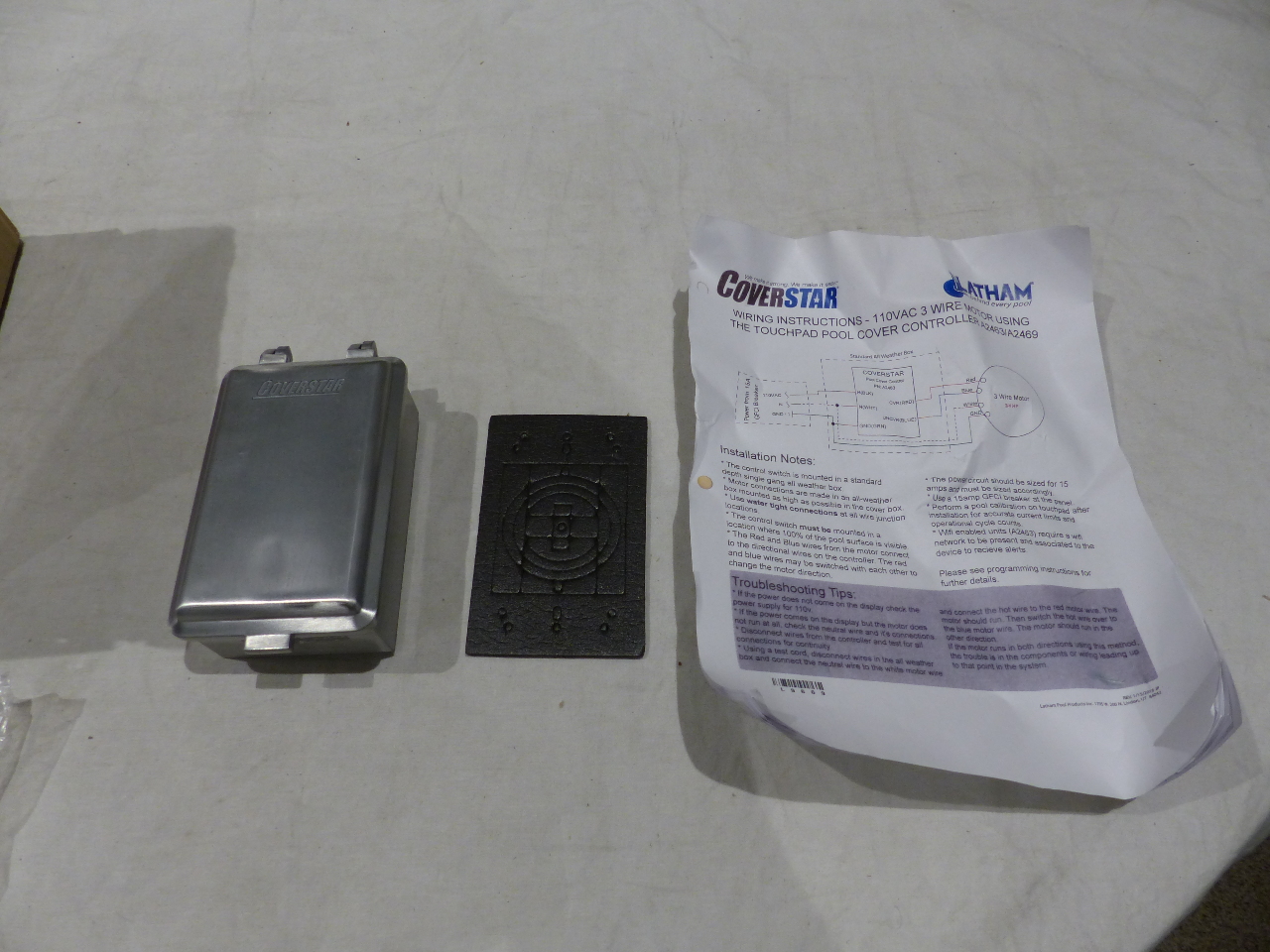 COVERSTAR TOUCH PAD SWITCH A2469 eBay