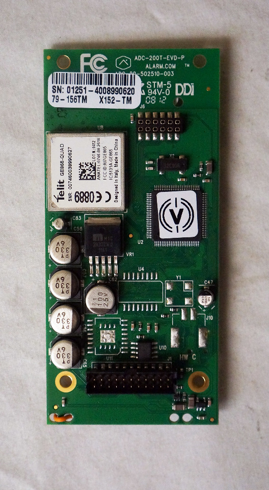 GE SIMON ALARM.COM XT-XTI 2G GSM X152-TM TMOBILE ADC-200T-EVD-P ...