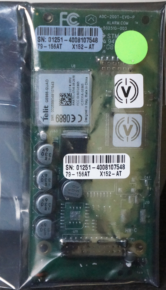 GE SIMON XT-XTI 2G GSM X152-TM ADC-200T-EVD-P TELIT GE865-QUAD CELL ...