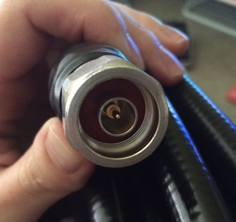 ANDREW HELIAX 1/2" W/ MALE CONNECTORS FSJ450B SIZE 10M