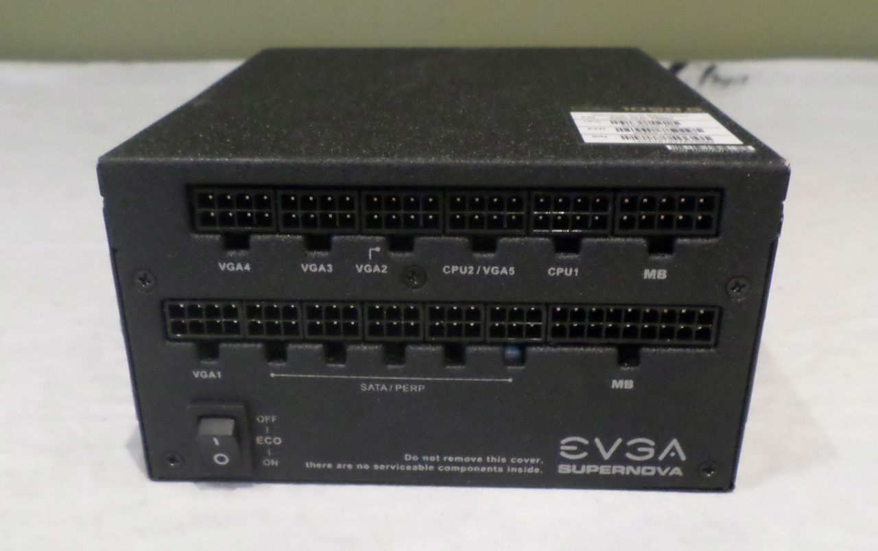 EVGA SUPERNOVA 1050G FULLY MODULAR POWER SUPPLY 220GS1050 MDG Sales
