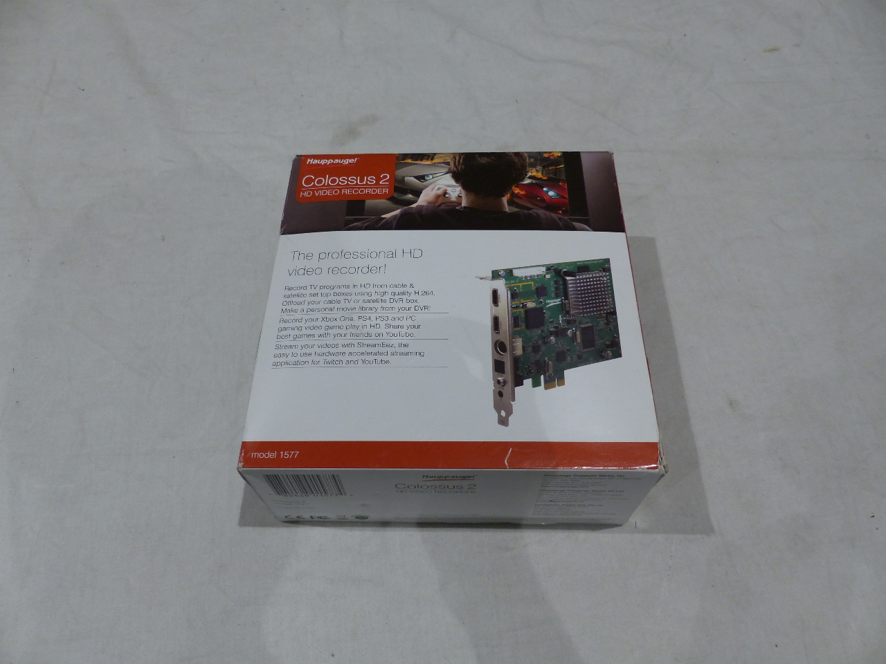 HAUPPAUGE COMPUTER WORKS 01626 COLOSSUS 2 PCI EXPRESS HD VIDEO RECORDER