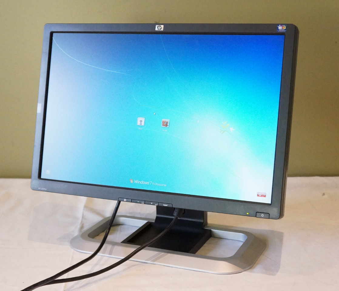 HP L2045W 20 1" Widescreen Flat Panel LCD Monitor Carbonite Silver eBay