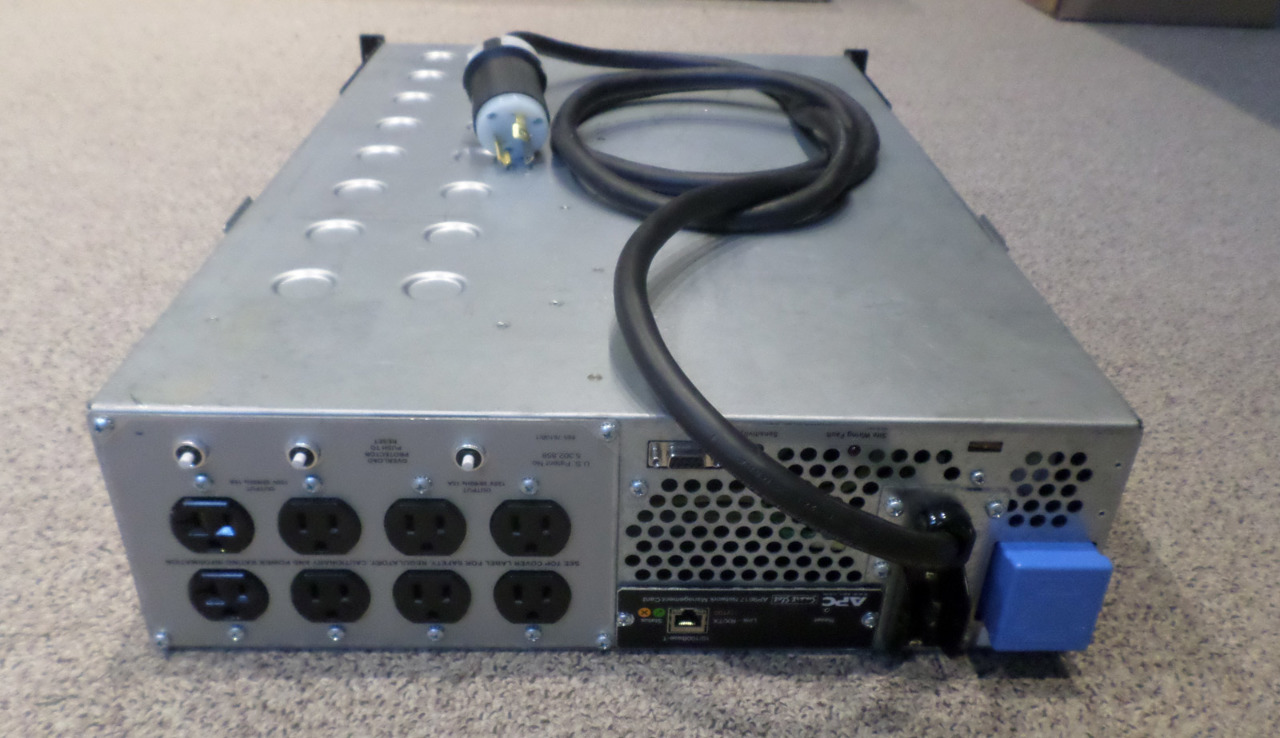 APC UPS SU3000RMXL3U UNINTERRUPTIBLE POWER SUPPLY BATTERY BACKUP RACK MOUNT 3000 MDG Sales, LLC