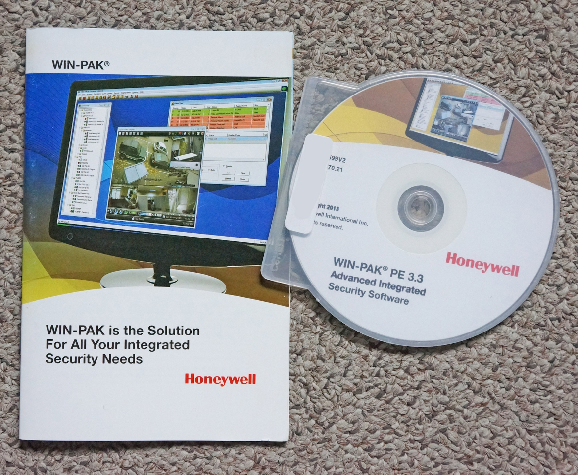 HONEYWELL WINPAK PE 3.0 ADVANCED INTEGRATED SECURITY SOFTWARE MDG