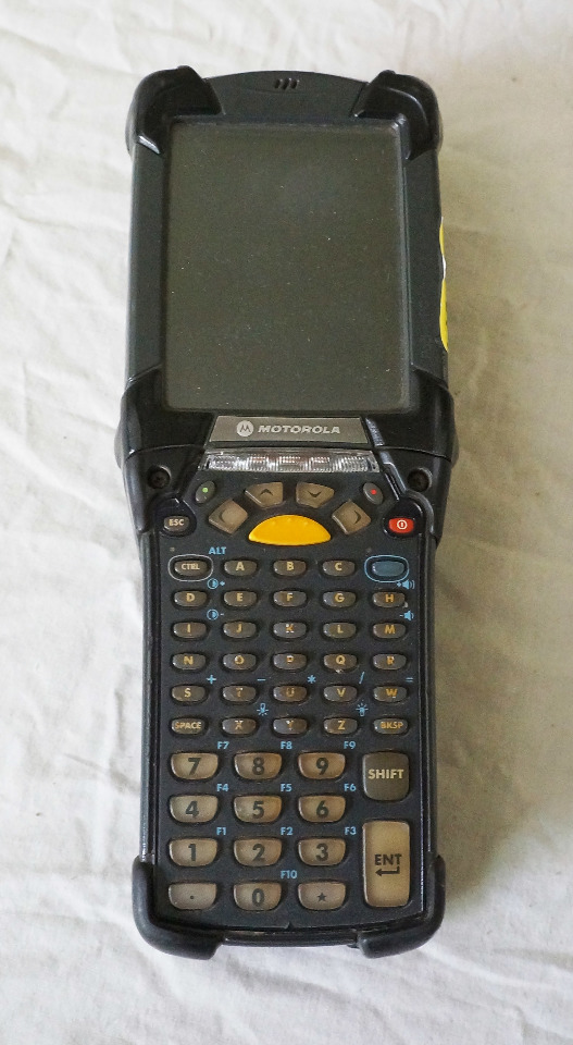 MOTOROLA HANDHELD COMPUTER BARCODE SCANNER MC9094KKCHJEHA6WR eBay