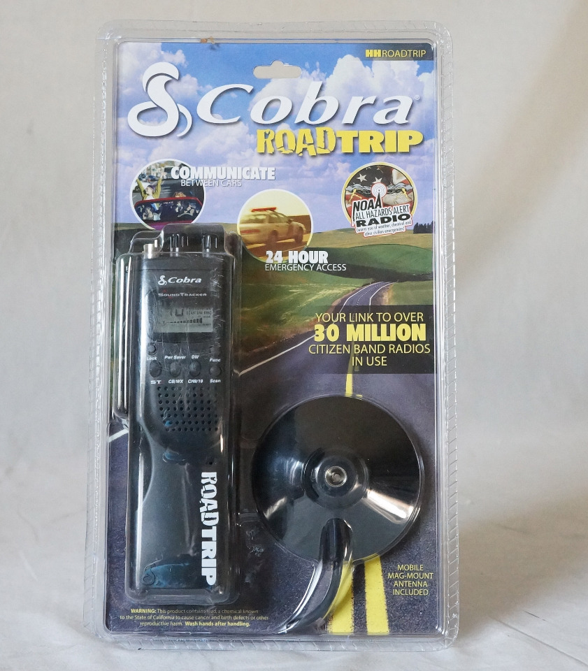 COBRA HH ROADTRIP HANDHELD 40 CHANNEL CB RADIO KEMPK2472A NEW! MDG