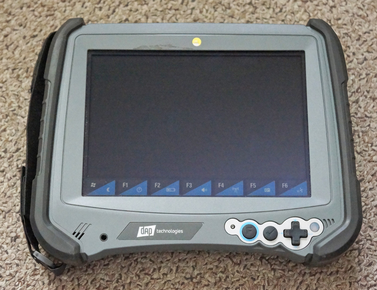 DAP M9000 TECHNOLOGIES FULL SCREEN RUGGED TABLET W/ WINDOWS CE / ATOM 1