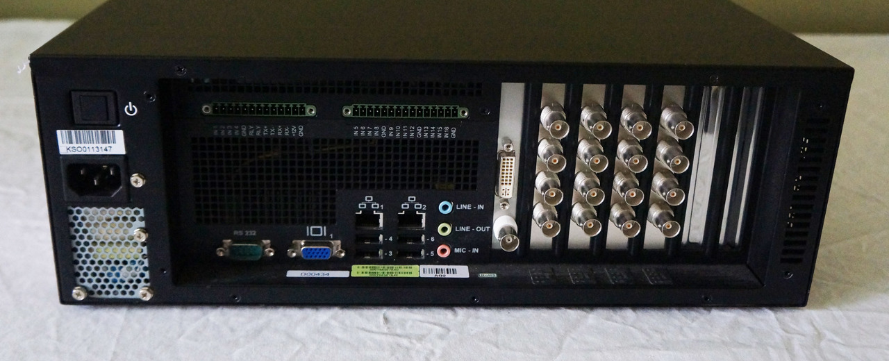 VERINT HYBRID RECORDER EDGEVR 200A E200161000D 100240 VAC 5060 Hz