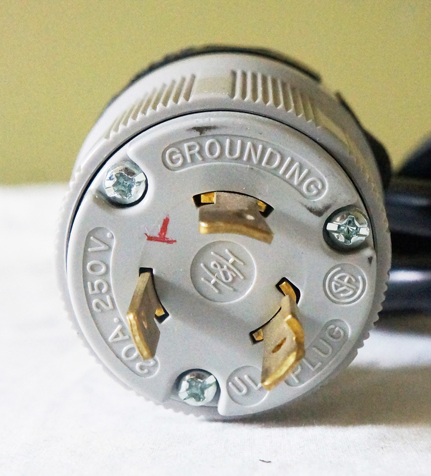 WELL SHIN SERVER POWER CORD SJT E90165 VW1 12AWGX3C CSA TYPE SJT 20A 250V